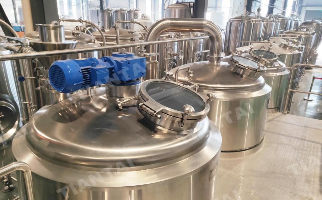 10HL Draft beer machine ready for delivery TianTai® 2150HL brewery